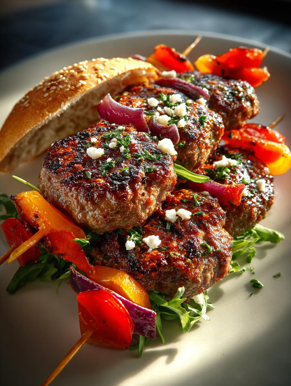 Burger Kebabs: 7 Irresistible Grilled Recipes for BBQ Lovers - Burger Kebabs - main visual representation