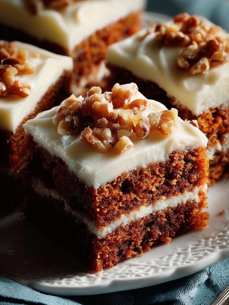Carrot Cake Bars with
