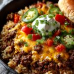 Cheeseburger Rice