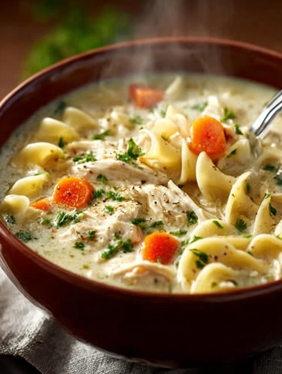 Creamy Chicken Noodle Soup: 5 Reasons to Love It - Creamy Chicken Noodle Soup - main visual representation