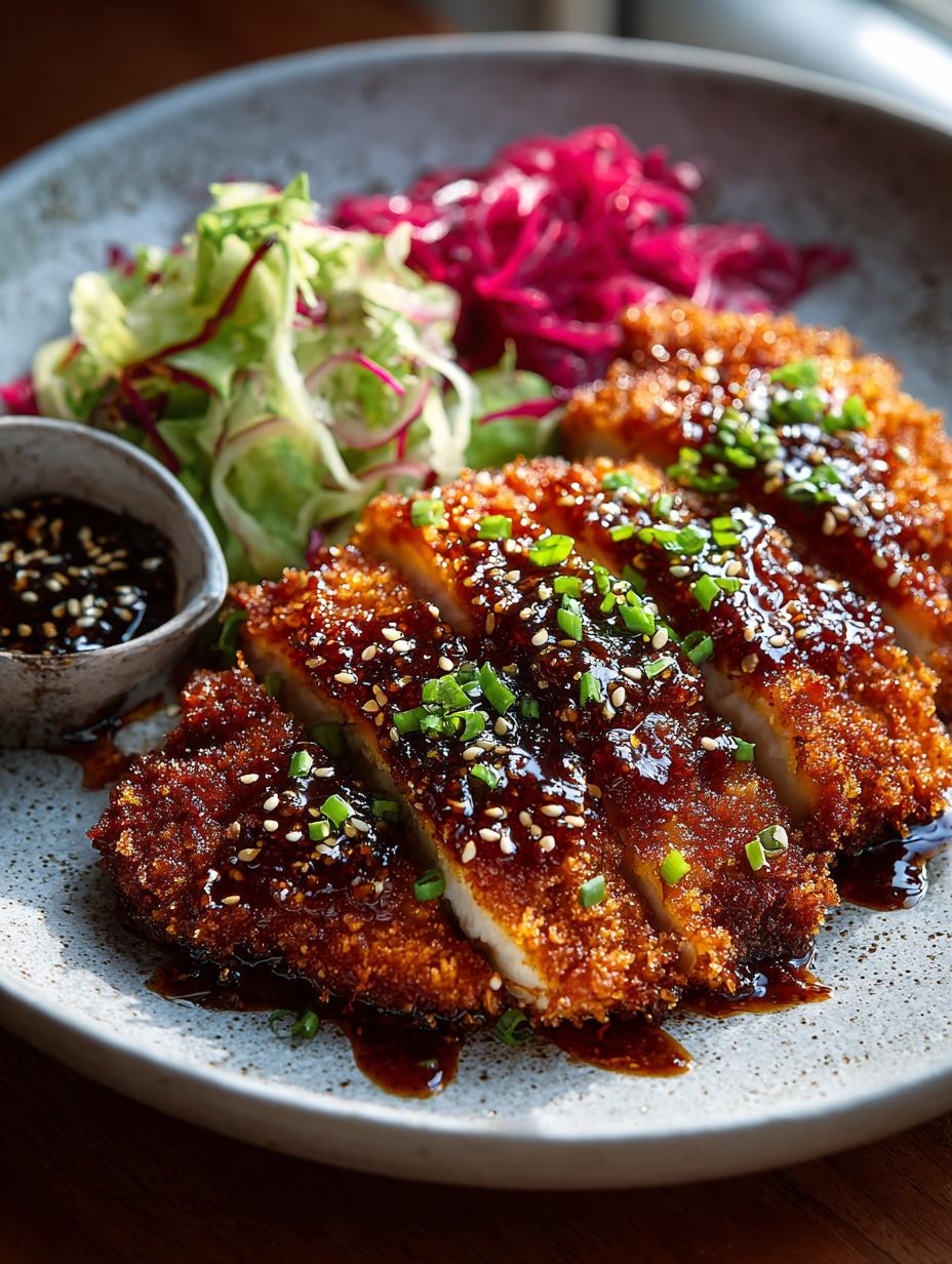 Crispy Sesame Chicken Schnitzel