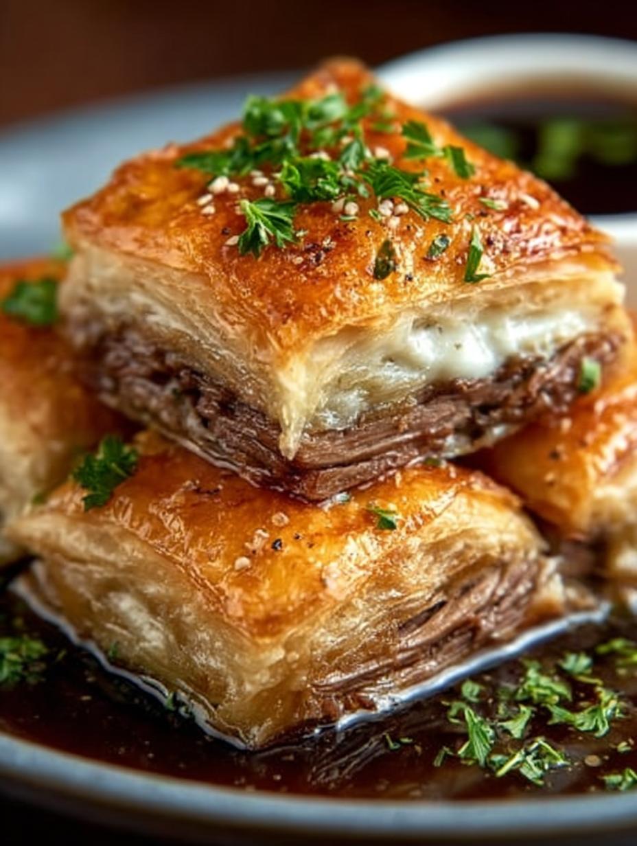 French Dip Squares Incredible