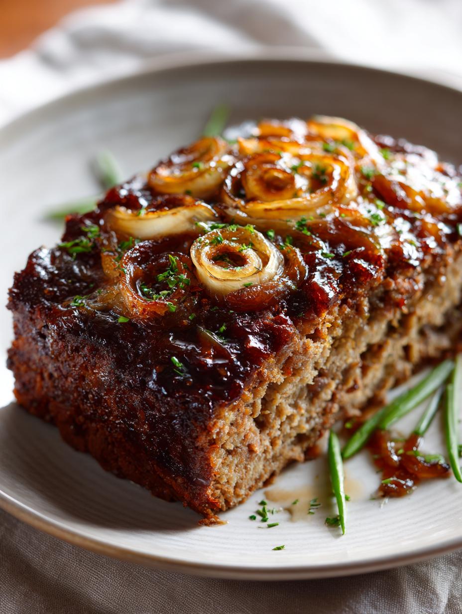 French Onion Meatloaf