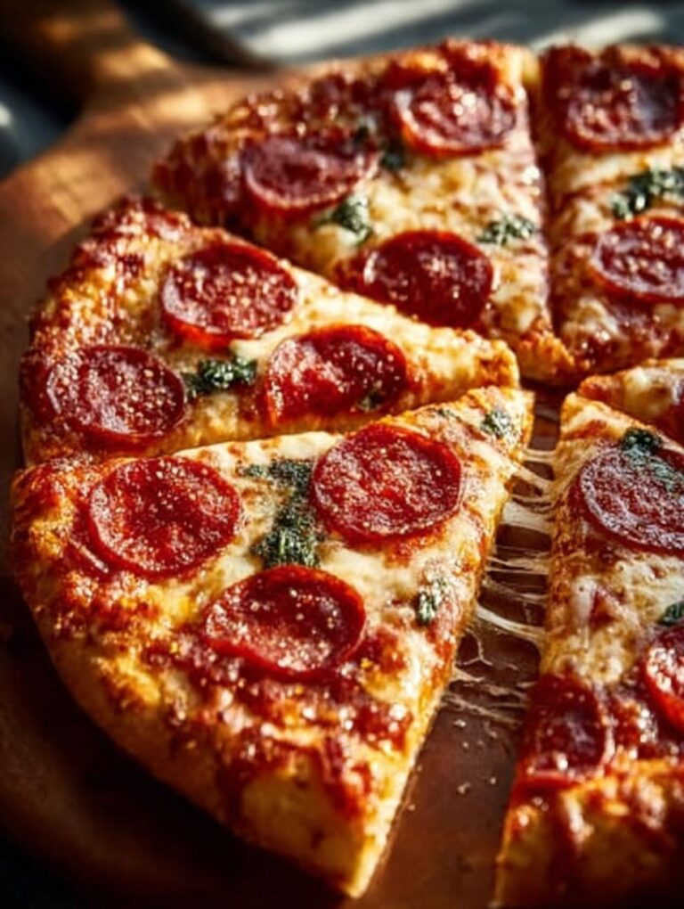Hot Honey Pepperoni Pizza