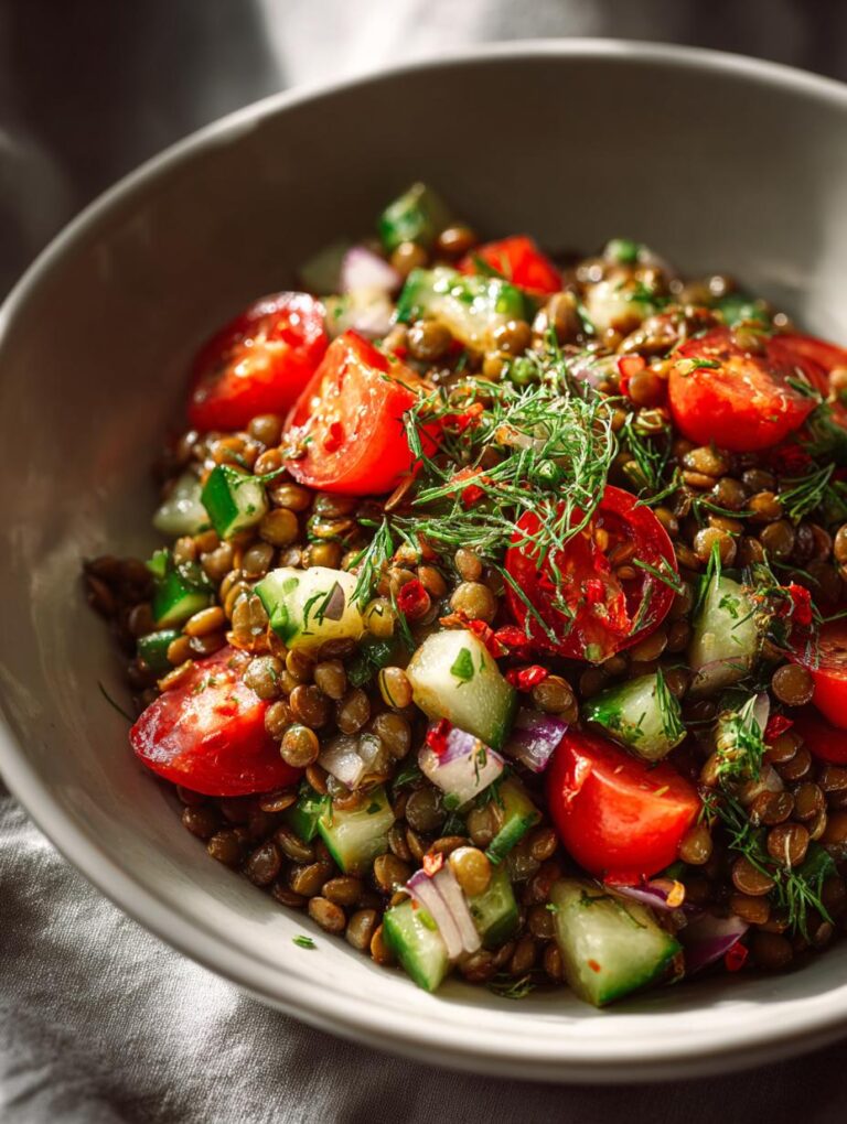 Lentil Salad with Herbs