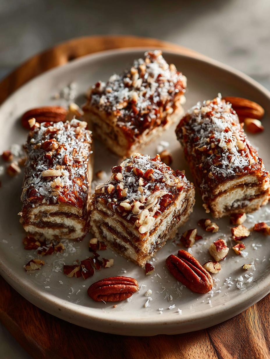 Old Fashioned Pecan Logs: 7 Sweet Nostalgic Treats - Old Fashioned Pecan Logs - main visual representation