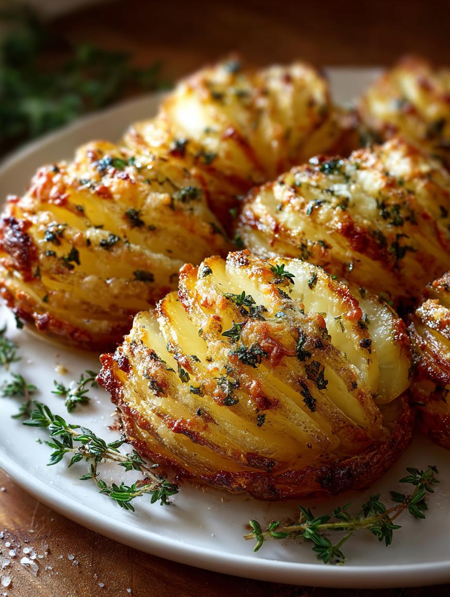 Sliced Baked Potatoes