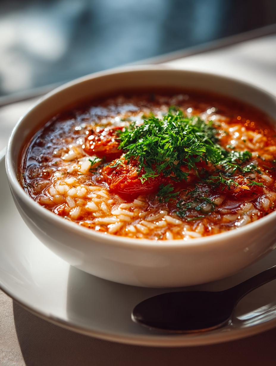 Tomato Rice Soup: 7 Comforting Recipes to Savor - Tomato Rice Soup - additional detail