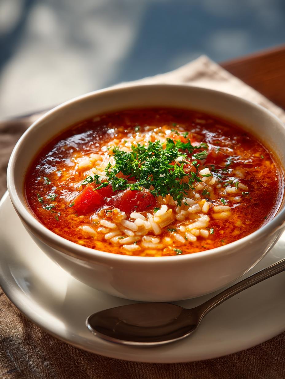 Tomato Rice Soup: 7 Comforting Recipes to Savor